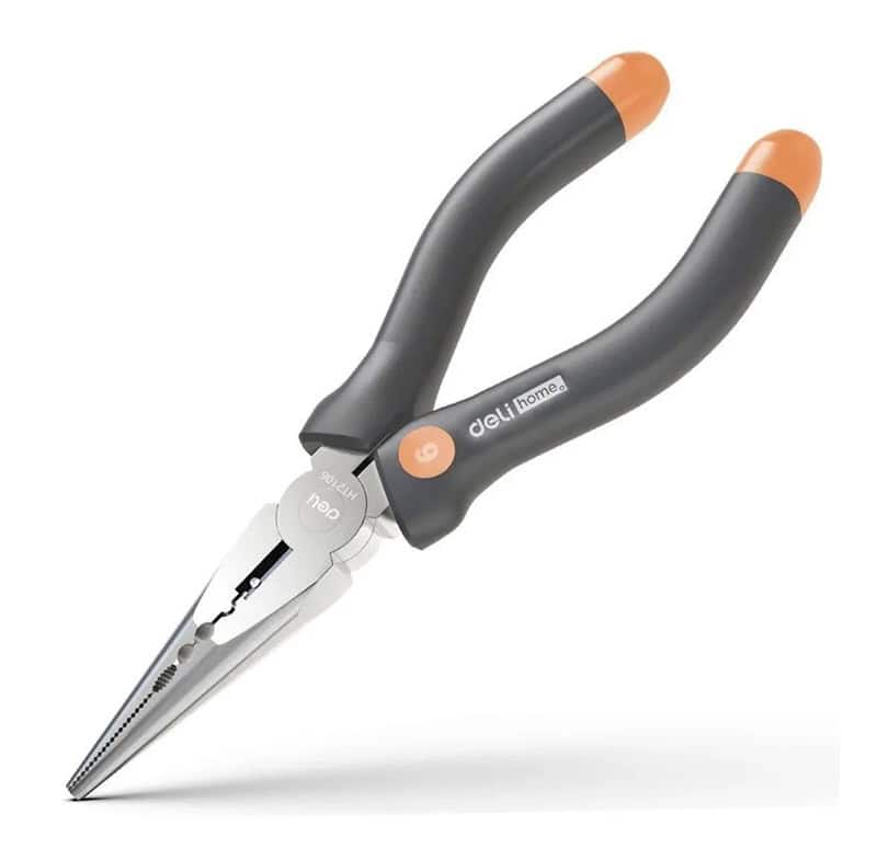 HT2106C DELI μυτοτσίμπιδο HT2106C με αντιολισθητικές λαβές, 170mm - Image 1