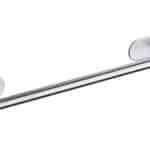 Κρεμάστρα μπάνιου-κουζίνας HUH-0145, μεταλλική, 4.5 x 8.5 x 40cm, ασημί