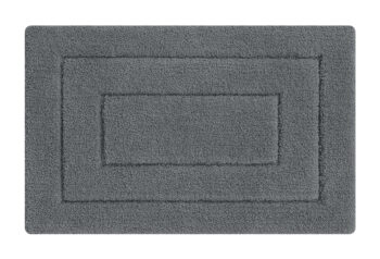 HOME USE πατάκι μπάνιου HUH-0203, αντιολισθητικό, 50 x 80cm, γκρι