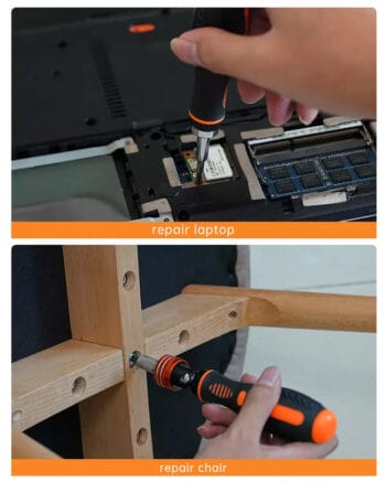 JAKEMY σετ κατσαβιδιών JM-6111 με βαλιτσάκι, CR-V, 69τμχ - Image 2