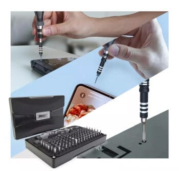 JAKEMY σετ κατσαβιδιών ακριβείας JM-8176 με θήκη, CR-V, 106τμχ - Image 2