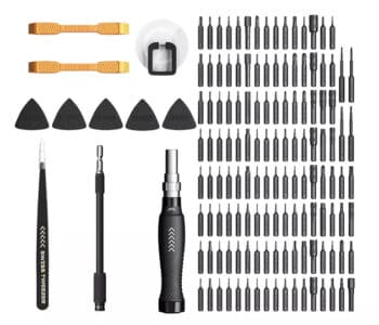 JAKEMY σετ κατσαβιδιών ακριβείας JM-8183 με θήκη, CR-V, 145τμχ - Image 2