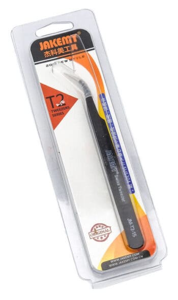 JAKEMY τσιμπίδα JM-T2-15, ανοξείδωτη, SUS304, 118mm, κυρτή - Image 2