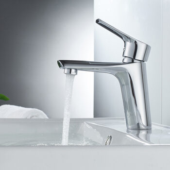 BRUNO μπαταρία νιπτήρα M11569-234C, αναμεικτική, ασημί - Image 2