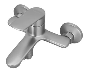 BRUNO μπαταρία τοίχου μπάνιου M31823-317C, αναμεικτική, ασημί - Image 2