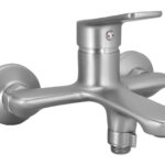 BRUNO μπαταρία τοίχου μπάνιου M31823-317C, αναμεικτική, ασημί