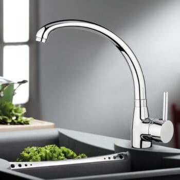 BRUNO μπαταρία πάγκου κουζίνας M54015-H531C-C508, αναμεικτική, ασημί - Image 2