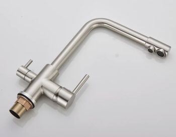 BRUNO μπαταρία πάγκου κουζίνας M54510-207, τρίοδη, αναμεικτική, ασημί - Image 3