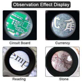 SUNSHINE μεγεθυντικός φακός χειρός MG6B-1B με φωτισμό LED, Φ21mm, 40x - Image 2