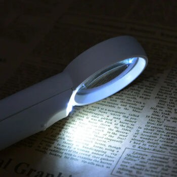 SUNSHINE μεγεθυντικός φακός χειρός MG6B-3 με φωτισμό LED, Φ50mm, 5x - Image 2