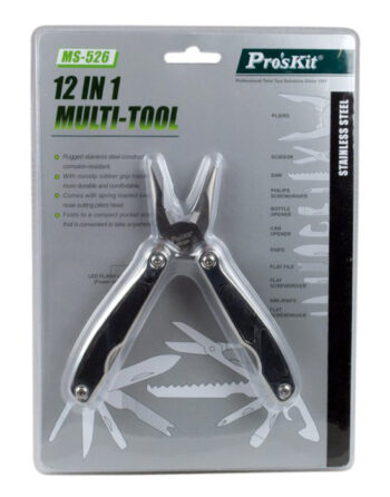 PROSKIT πολυεργαλείο 12 σε 1 MS-526 με θήκη, 155mm - Image 2
