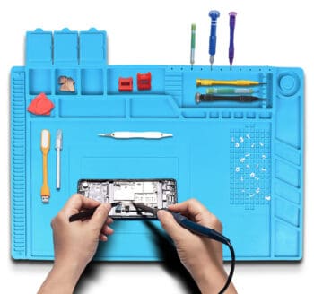 Βάση εργασίας NZ24A, αντιστατική, ελαστική, 30x45cm, μπλε - Image 2