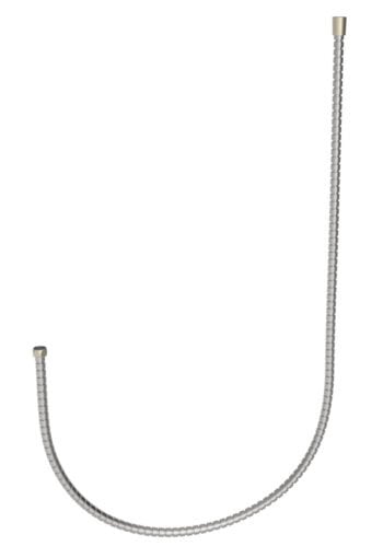BRUNO σπιράλ ντους P2565-SPIRAL, ανοξείδωτο ατσάλι, 1.5m, ασημί - Image 2