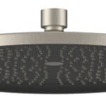 BRUNO κεφαλή ντους P25651YGNB, στρογγυλή, Φ 25.5cm, ασημί