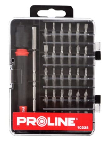 PROLINE σετ κατσαβίδια ακριβείας 10228, 30τμχ - Image 2