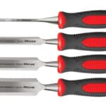 PROLINE σκαρπέλα ξύλου 19142, αντιολισθητική λαβή, 6-25mm, 4τμχ