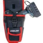 PROLINE εργαλειοθήκη ζώνης 52066 για δράπανο, 14 θέσεων, μαύρη