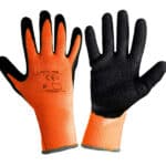 LAHTI PRO γάντια εργασίας L2508 προστασία ψύχους, 10/XL, πορτοκαλί-μαύρο