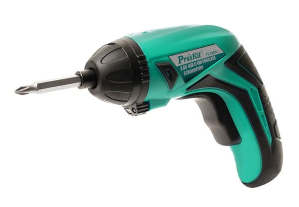 PROSKIT ηλεκτρικό κατσαβίδι PT-1362U με 4 μύτες, LED φακός, 1500mAh