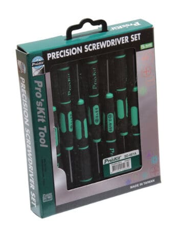 PROSKIT σετ κατσαβιδιών ακριβείας SD-081A με θήκη, 7τμχ - Image 3