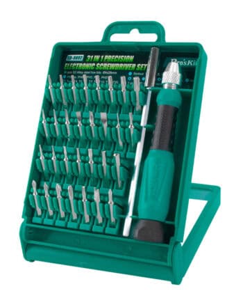 PROSKIT σετ κατσαβίδι ακριβείας SD-9802 με 30 μύτες, με θήκη, 32τμχ