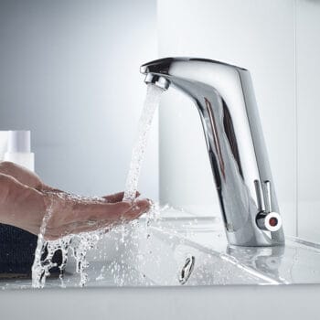 BRUNO μπαταρία νιπτήρα SF11003HCP-A με αισθητήρα, αναμεικτική, ασημί - Image 2