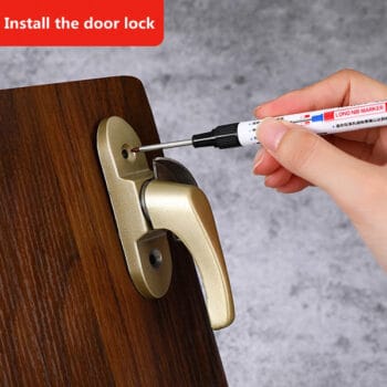 Μαρκαδόρος TOOL-0092 με μακριά μύτη, 32mm, κόκκινος - Image 2