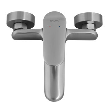 BRUNO μπαταρία τοίχου μπάνιου M31570-235C, αναμεικτική, ασημί - Image 2