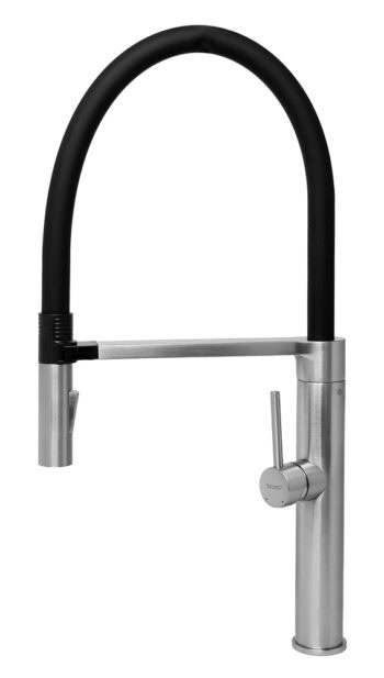 BRUNO μπαταρία πάγκου κουζίνας M54801-817C, αναμεικτική, ασημί