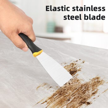 DELI σπάτουλα DL-HD2 με αντιολισθητική λαβή, ανοξείδωτο ατσάλι, 50mm - Image 2