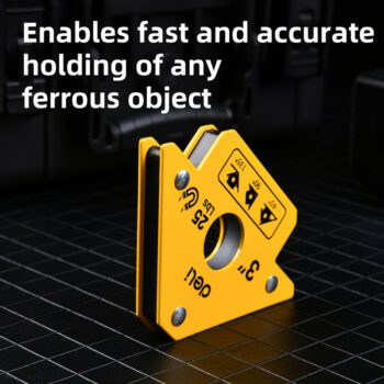 DELI μαγνητική γωνία συγκόλλησης DL-HDW25 με 45°/90°/135° γωνίες, 3", 11kg - Image 2