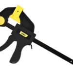 DELI σφιγκτήρας σκανδάλης DL110106 με μέγιστο άνοιγμα 150mm, μαύρος