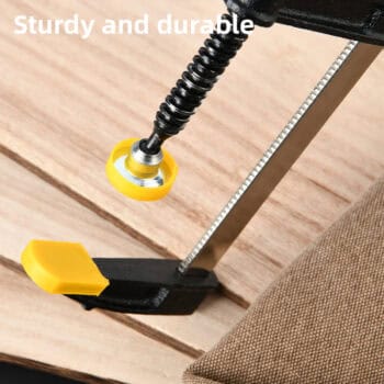 DELI σφιγκτήρας τύπου F DL110525 με μέγιστο άνοιγμα 250mm, μαύρος - Image 3