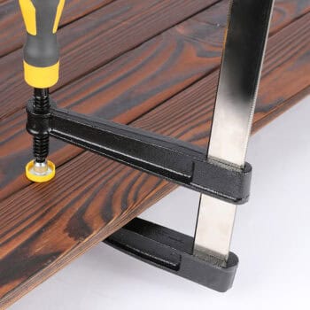 DELI σφιγκτήρας τύπου F DL111230 με μέγιστο άνοιγμα 300mm, μαύρος - Image 2