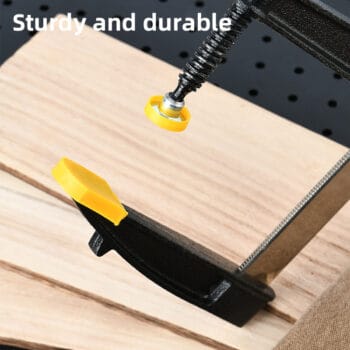 DELI σφιγκτήρας τύπου F DL111230 με μέγιστο άνοιγμα 300mm, μαύρος - Image 3