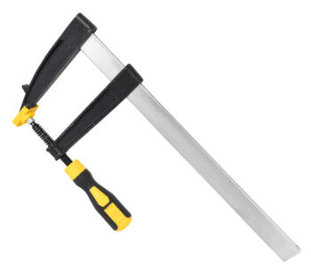 DELI σφιγκτήρας τύπου F DL111230 με μέγιστο άνοιγμα 300mm, μαύρος