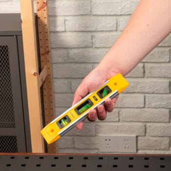 DELI αλφάδι DL290230 με 3 μάτια, πλαστικό, μαγνητικό, 23cm - Image 2