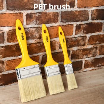 DELI σετ πινέλα βαφής DL509157 με συνθετικές τρίχες, πλαστική λαβή, 25/50/75mm, 3τμχ - Image 2