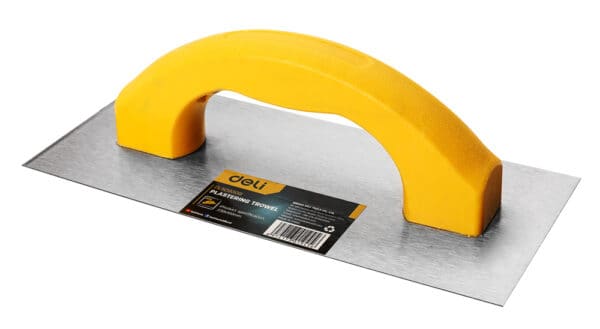 DELI σπάτουλα σοβατίσματος DL509309 με πλαστική λαβή, χάλυβας άνθρακα, 230x100mm