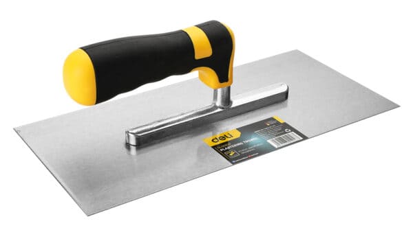 DELI σπάτουλα σοβατίσματος DL509311 με αντιολισθητική λαβή, χάλυβας άνθρακα, 280x130mm