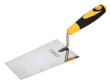 DELI μυστρί DL509330 με αντιολισθητική λαβή, ανοξείδωτο ατσάλι, 180mm