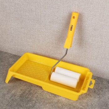 DELI σετ βαφής DL509704, 2x ρολά/λαβή/σκάφη, πολυεστερικός αφρός, 10mm, 100mm, 4τμχ - Image 2