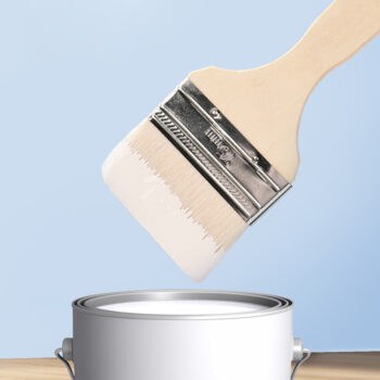 DELI σετ πινέλα βαφής DL528101 με φυσικές τρίχες, ξύλινη λαβή, 50/75/100mm, 3τμχ - Image 2