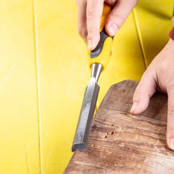 DELI σκαρπέλο ξύλου DL6234 με αντιολισθητική λαβή, 19mm - Image 2