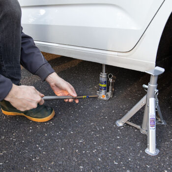 ALCA υδραυλικός γρύλος μπουκάλας 431020, έως 2 τόνοι, 31cm - Image 2