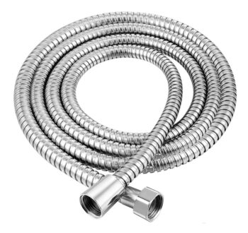 BRUNO σπιράλ ντους BRN-0244, ανοξείδωτο ατσάλι, 1.5m, ασημί