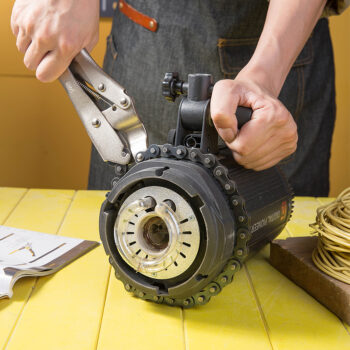 DELI αλυσοκάβουρας DL20018, 10"/250mm, 450mm αλυσίδα - Image 2