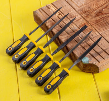 DELI σετ λίμες DL75108 με αντιολισθητική λαβή, μετάλλου, 160mm, 6τμχ - Image 2