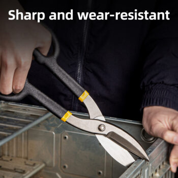 DELI ψαλίδι λαμαρίνας DL25912 με αντιολισθητικές λαβές, 300mm - Image 2