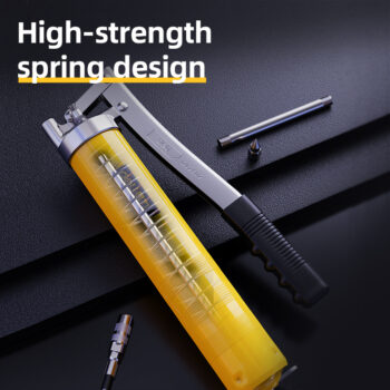 DELI γρασαδόρος χειρός DL2602 με εύκαμπτο σωλήνα, 400cc, 4500-6000psi - Image 3